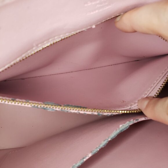 Louis Vuitton Houston Tote - Vintage Peachy Coral (Pink Interior) Vernis Leather - Picture 14 of 16